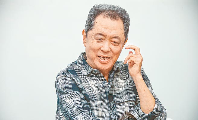 朱延平是本届台北电影节「卓越贡献奖」得主，昨开心分享获奖心情。（罗永铭摄）