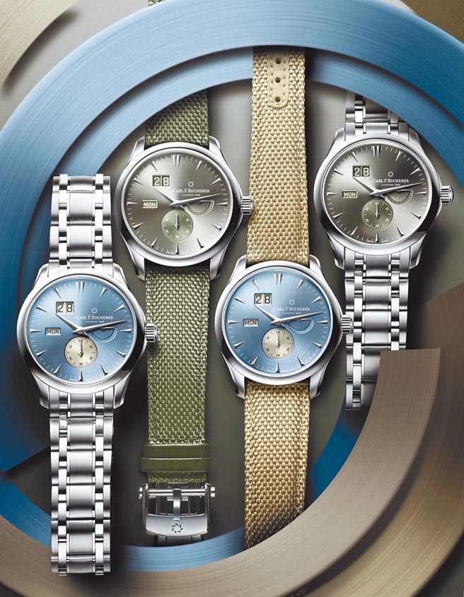 寶齊萊機芯技術再升級，全新馬利龍外緣自動大日曆腕表（Manero Peripheral BigDate），搭載升級版CFB A2011自動上鍊機芯。（Carl F. Bucherer提供）