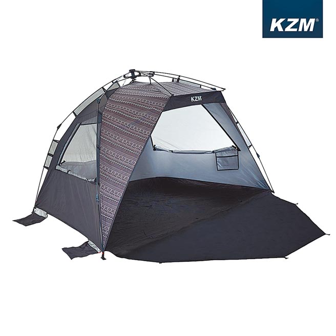 PChome 24h购物的KZM多功能速搭遮阳帐，4月30日前特价2980元，刷指定卡最高回馈10%P币。（PChome 24h购物提供）