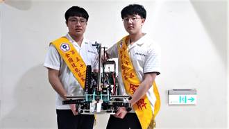 全國機器人競賽奪金 君毅高中高三搭檔雙雙保送台科大