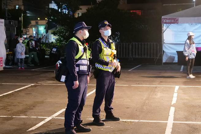 新北警动员615名警民力，确保赛事顺利进行。（警方提供）