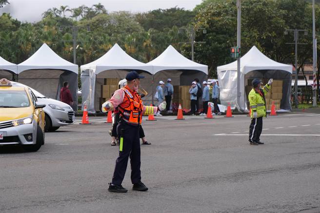 新北警动员615名警民力，确保赛事顺利进行。（警方提供）