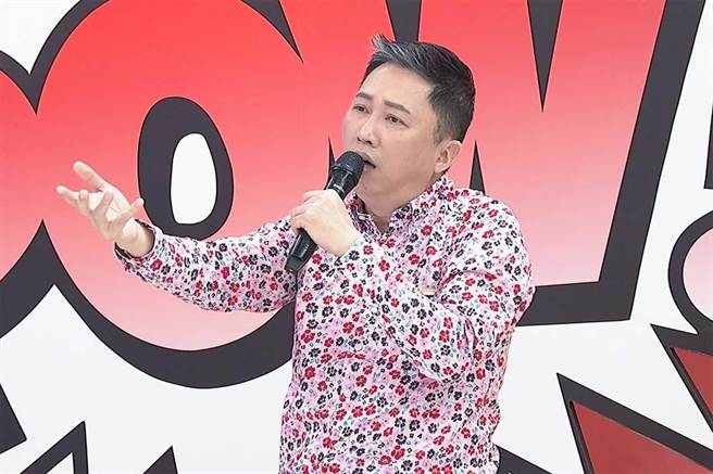 趙正平在《同學來了》中分享為愛扛卡債的悲慘經驗。（中天綜合台提供）