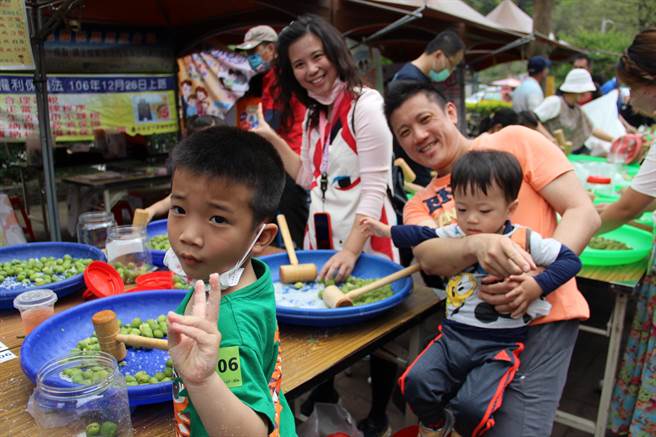 縣府農業處表示，梅子是南投主要經濟作物之一，占全國產量1／3以上，即日起至4月24日，歡迎全國鄉親一起到南投信義，品嘗「梅」食，享受南投「梅」景。（農會提供／吳建輝南投傳真）