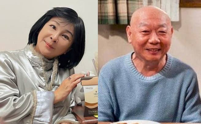 吴淡如讚顾宝明「演悲剧喜剧都自然天成」。（图／取自吴淡如、谭艾珍脸书）