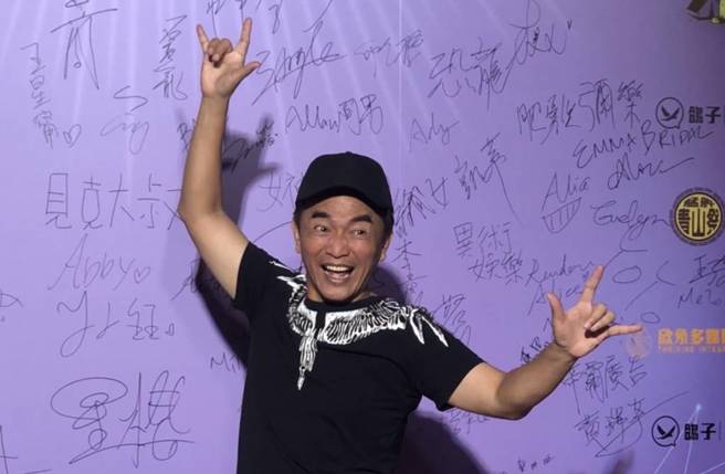 吳宗憲今出席PGTV開台活動。（鄭宜熏攝）