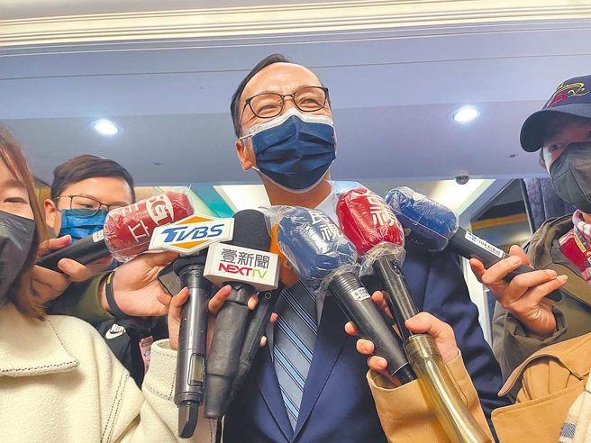 国民党主席朱立伦。（资料照/叶书宏摄）
