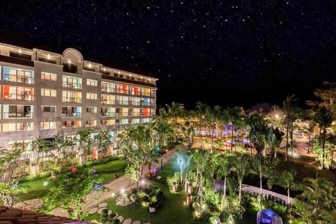 AsiaYo抢攻国旅券，推免费延迟退房。图为台南趣淘漫旅。（AsiaYo提供）