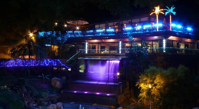 大坑休閒农场的伊鲁巴船屋。（大坑休閒农场提供／张毓翎台南传真）