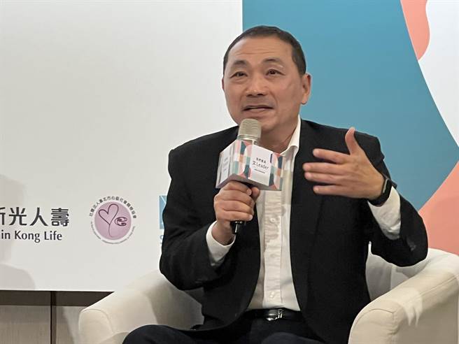 新北市長侯友宜。（王揚傑攝）