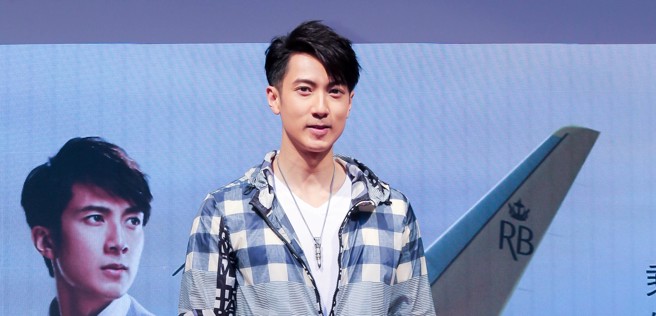 艺人吴尊以奶爸形象圈粉，教小孩非常有一套。（图／卢祎祺摄）