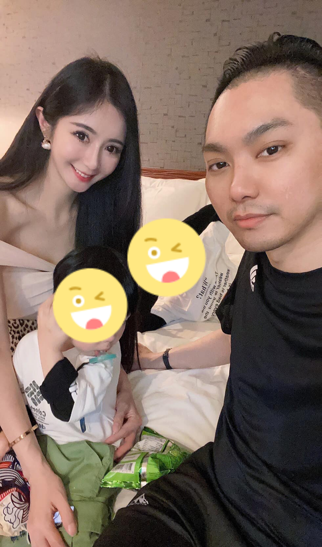 连千毅有两个小孩，模样相当可爱(图／连千毅 FB)