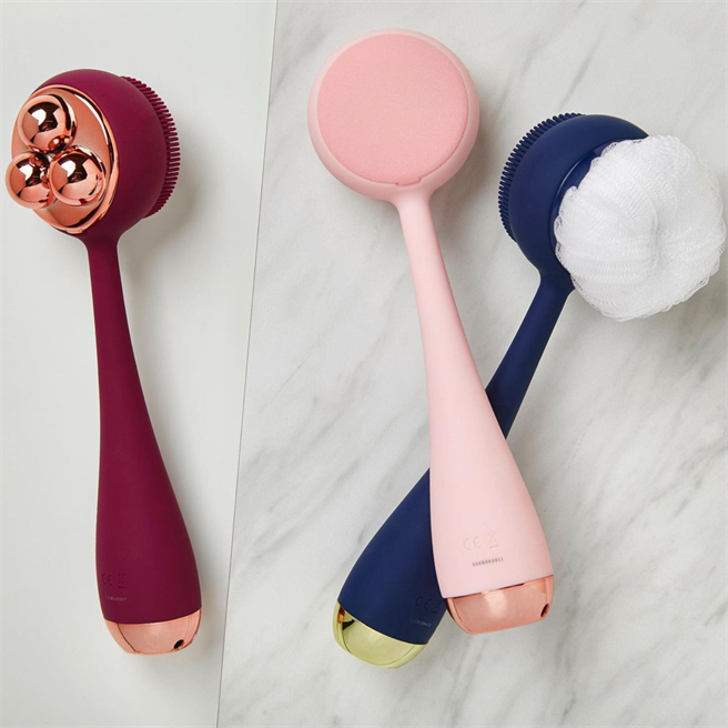 PMD Clean Body 智能洁肤身体按摩仪。（P＋提供）