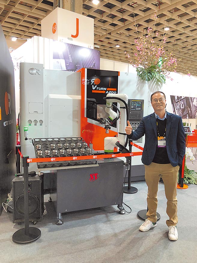 台稳精密董事长特助郑生懋。图／庄富安