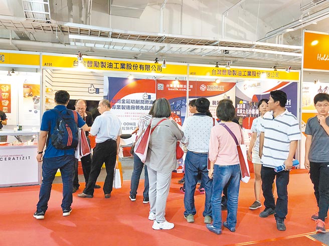 台灣豐勵積極耕耘國內油品市場，參展台南自動化暨智慧製造展更是該公司每年的重頭戲，顯見對南部市場的重視。圖／台灣豐勵提供