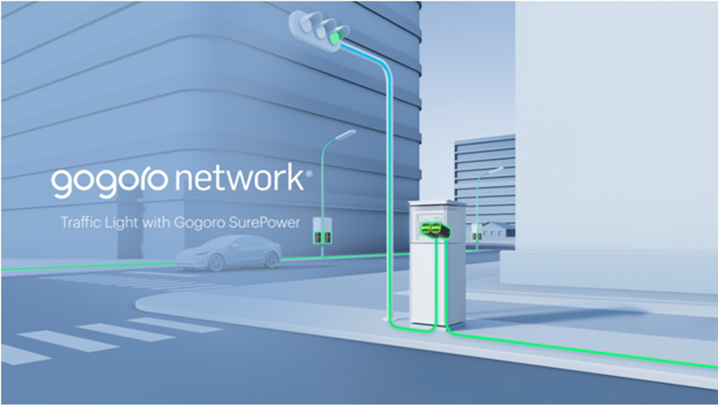 Gogoro Network 宣佈與遠傳電信共同合作，實現智慧城市願景，雙方合作建置智慧交通號誌不斷電系統。(圖/Gogoro Network)