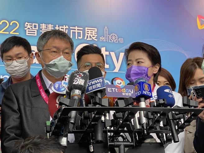 台北市长柯文哲。（张立勋摄）