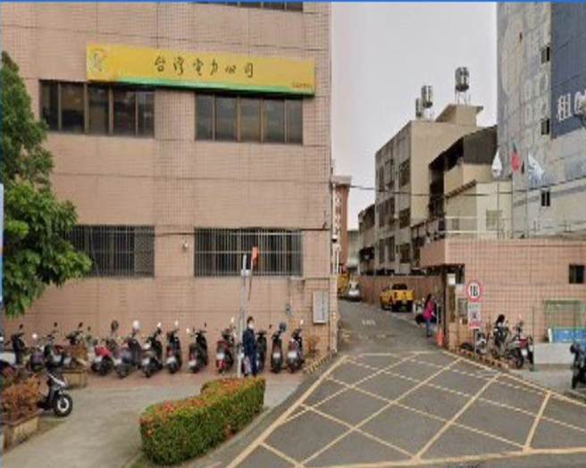 嘉義市垂楊路台電公司嘉義區配電中心驚傳殺人。（翻攝自google map）