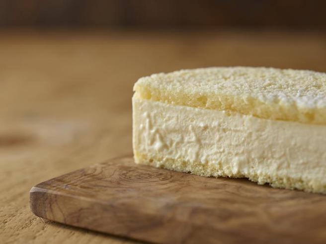 （小樽洋果子舖LeTAO的「蜂蜜生乳酪蛋糕，」選用帶有花香和水果風味的法國蜂蜜、日本產卡門貝爾以及北海道乳酪製成的純白蛋糕。圖／小樽洋果子舖LeTAO提供）