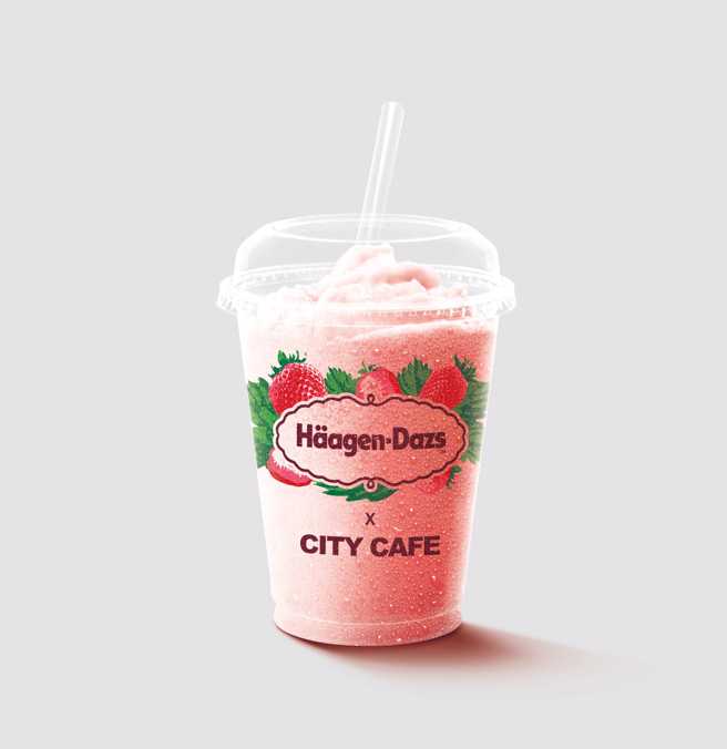 哈根達斯莓好拿鐵冰沙。（圖／品牌提供）