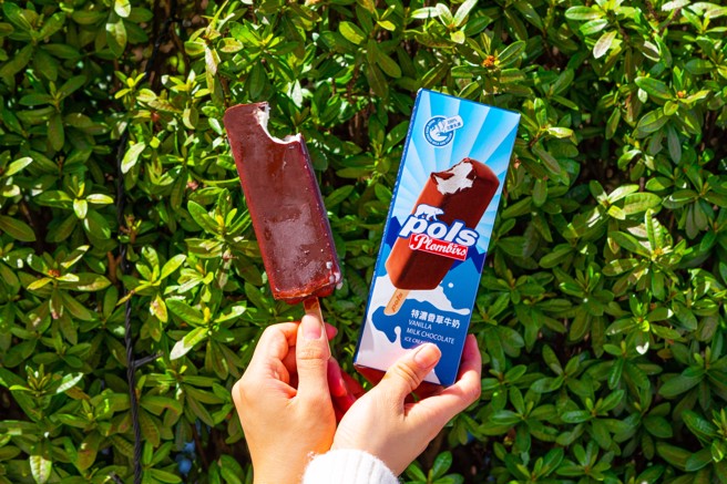 保羅熊長達17公分的巨型雪糕。（圖／品牌提供）