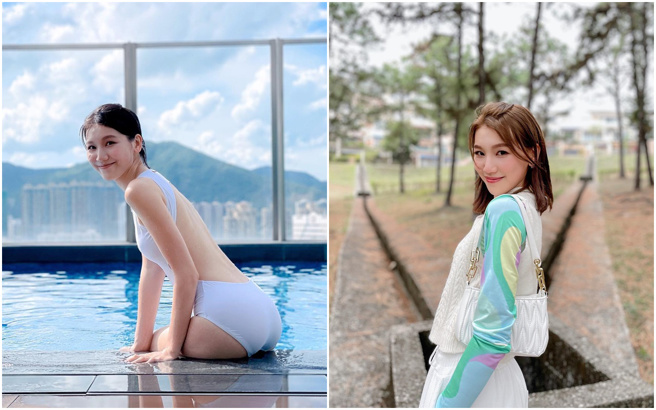 香港女星邓美欣护犬心切因此受了重伤。(图／邓美欣 IG)