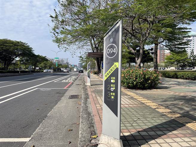 台南市的智慧路边停车格位比率高居全台之冠。（洪荣志摄）