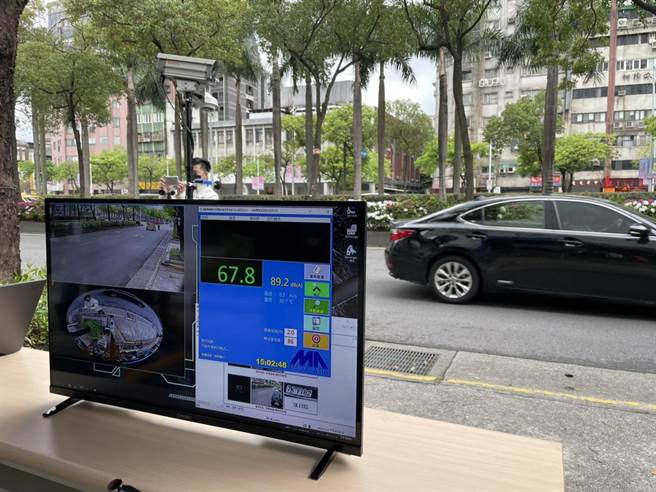 環保署自去年起推動實施「聲音照相-科技執法」，截至今年1月底全國共有86套設備，經判斷明確屬車輛行駛噪音超標而直接開罰告發者計1216件。（環保署提供／林良齊台北傳真）