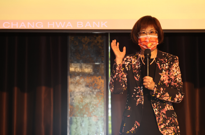 彰化银行董事长凌忠嫄。（陈筱琳摄）