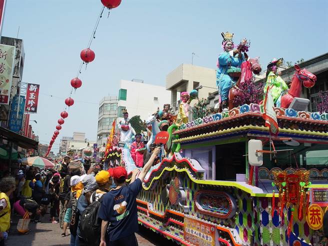 云林县北港朝天宫妈祖遶境能否如期举行，庙方认为这星期是关键。（本报资料照片）