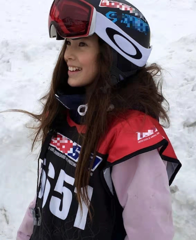 谷爱凌不管滑几次雪都不觉得腻。（图／取自陆网）