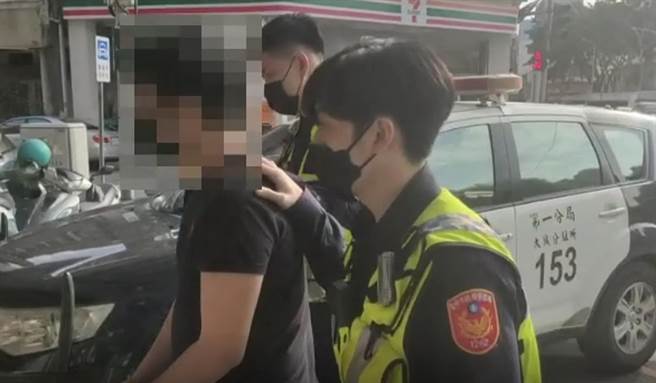 莊男自稱中市大火受災戶露面求援，獲公益團體捐助1萬7千元，沒想到通緝犯身分曝光，被警方逮捕歸案。（民眾提供）