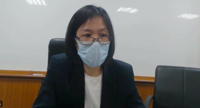 （金管会证期局副局长高晶萍，图／视讯截图）