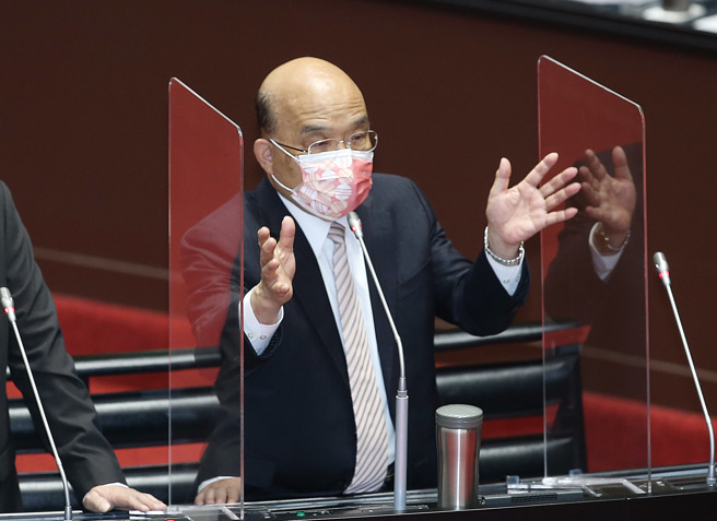 行政院长苏贞昌。（资料照/姚志平摄）