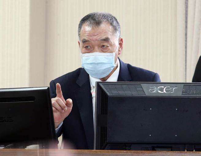 国防部长邱国正上午赴立法院国防委员会备询。（资料照／姚志平摄）