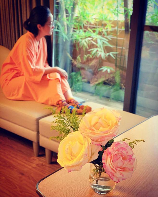 趙曉僑去年在月子中心休養 要粉絲放心 (圖/趙曉僑臉書)