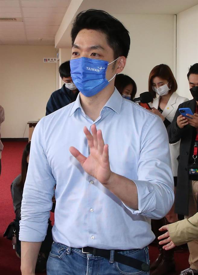 國民黨立委蔣萬安。（趙雙傑攝）