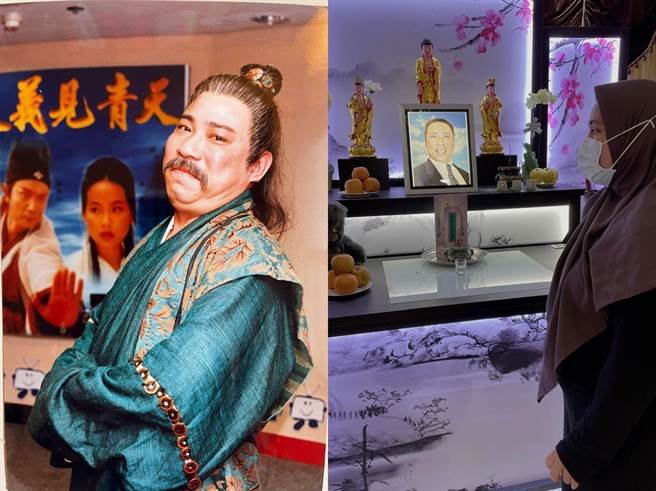 陈松勇离世百日，看护Yumi今离台。（陈松勇友人提供）