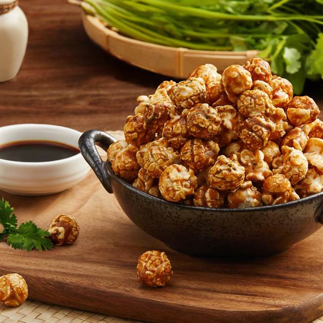 CANDY POPPY香菜爆米花挑战大眾味蕾。（CANDY POPPY提供）