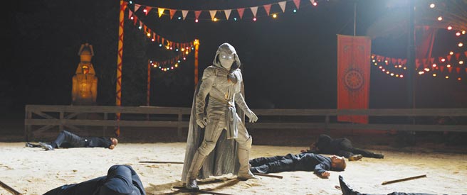 奥斯卡伊萨克主演漫威全新影集《月光骑士》将在30日上线。（Disney+提供）