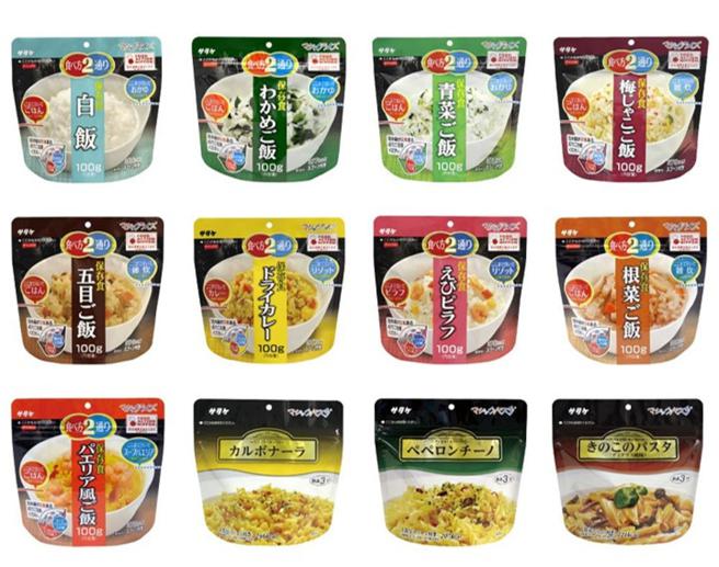 樂天市場上小福部屋的日本Satake魔法米飯綜合12種，原價3310元，特價2370元。（樂天市場提供）