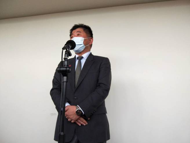 陈时中证实，已购买200万剂Novavax疫苗。（王家瑜摄） 