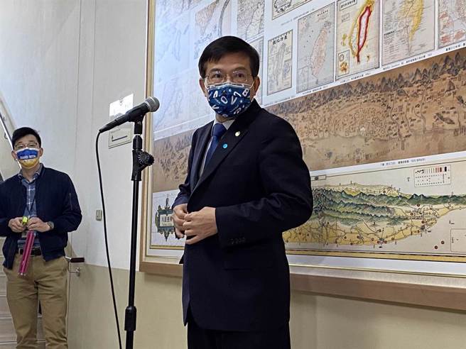 交通部长王国材。（陈佑诚摄）