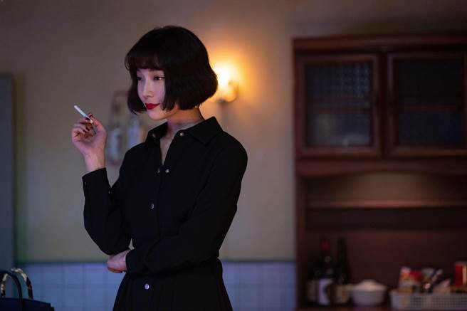 蔡淑臻主动剪髮扮高冷女执行长。（威视提供）