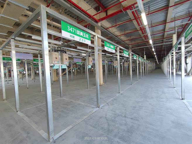 農中繼市場已完工，預計3月底完成搬遷作業。（圖／北市工務局提供）