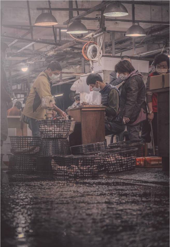 简汝羚安平树屋摄影特展，作品半夜。(作者简汝羚)