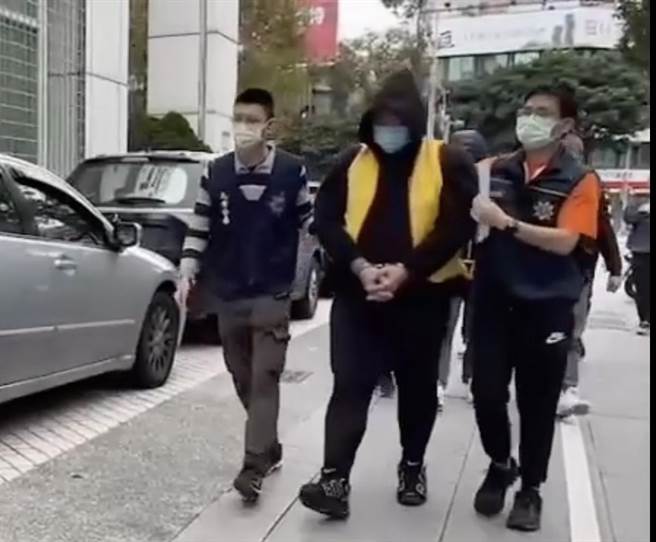 警方向上溯源逮捕幕后吴姓主嫌等人到案。（翻摄照片／林郁平台北传真）