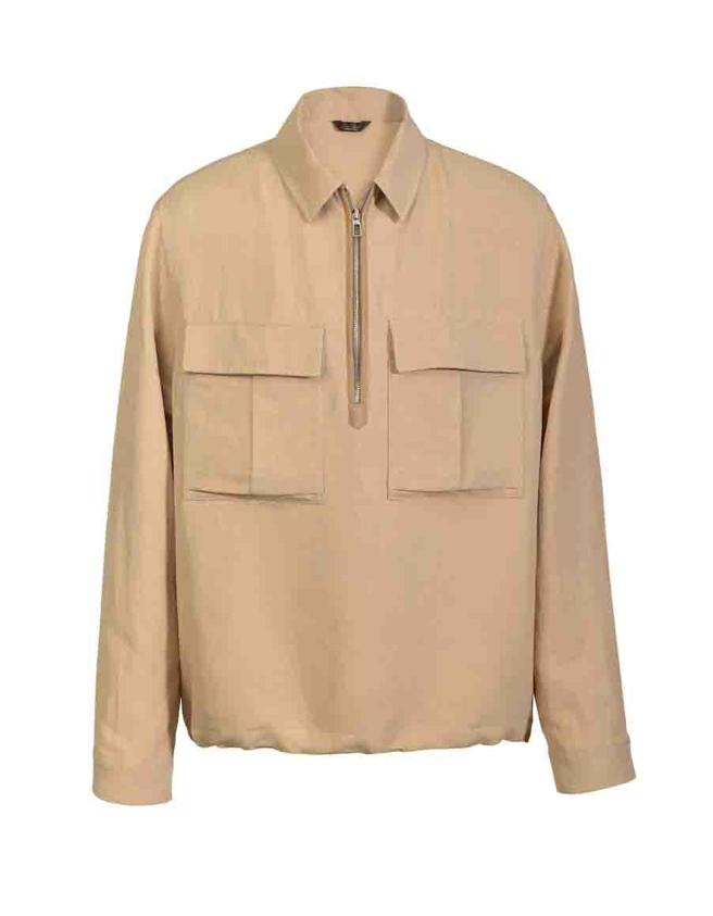 Loro Piana Mojave 长袖上衣 ， 7万7200元。（Loro Piana提供）