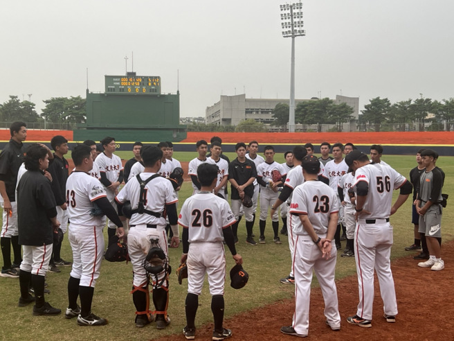 文化大学在春季联赛单日2胜。（中华棒协提供）