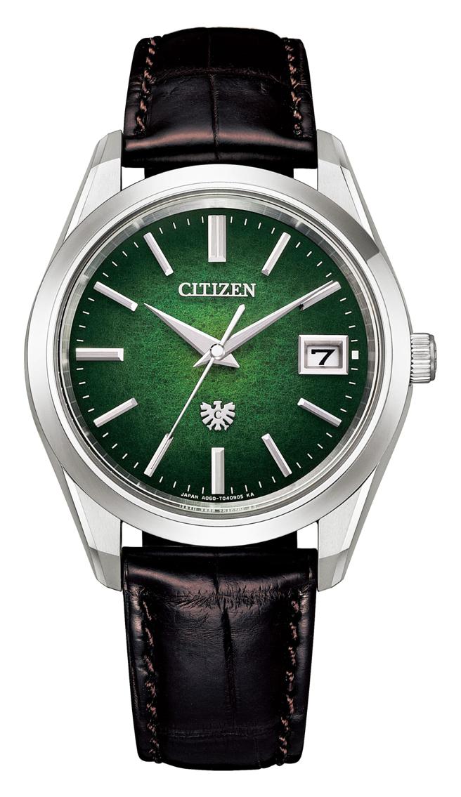 The CITIZEN「御见四季」春季限量表「息吹IBUKI」，11万3000元。（CITIZEN提供）